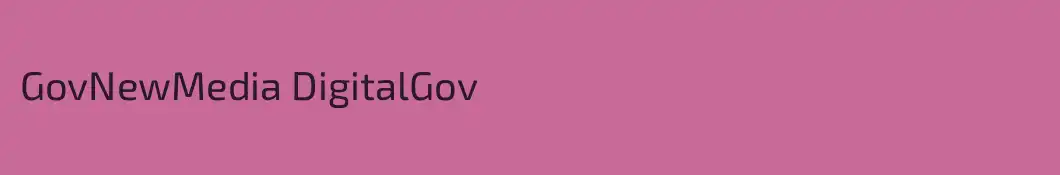 GovNewMedia DigitalGov